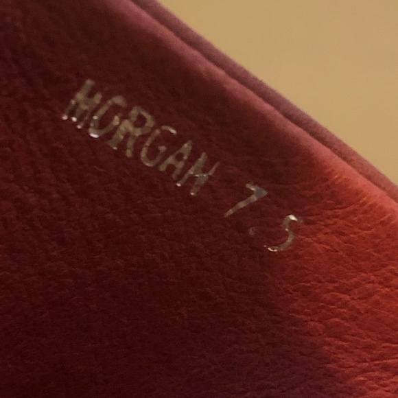 CHOCOLAT BLU Morgan Wedge Sandals Women's Size 7.5 Triple Band Leather Platform - Picture 7 of 10